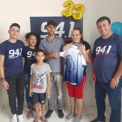  Campo Abeto FM comemorou com os ouvintes, 33 anos com programaÃ§Ã£o especial